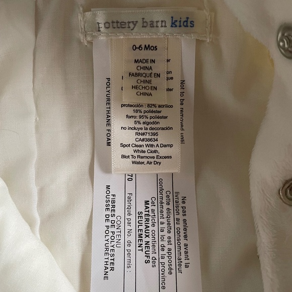 Pottery Barn Kids Woodland Baby Goat Costume - Picture 2 of 4